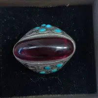 دوعددانگشترنقره کلکسیونی وناب