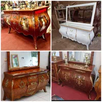 ست آینه کنسول و میز تلویزیون معرق|بوفه، ویترین، کنسول|ارومیه, |دیوار