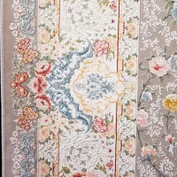 دو عدد فرش 9 متری 1500 شانه گل برجسته|فرش|نقده, |دیوار