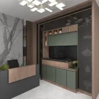 ساخت کمد دیواری، کابینت، دکور چوب ام دی اف mdf