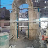 کاشی کاری و سنگ کاری نما