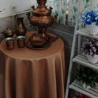 سرویس سماور زغالی مسی سنگین وزن