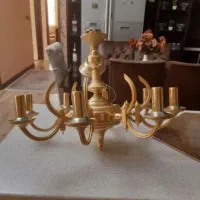 ۳ تا لوستر با رویه آب طلا