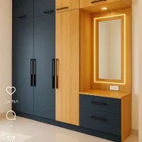 کابینت رادین کابینت رومی و ام دی اف کمد دیواری|مصالح و تجهیزات ساختمان|تبریز, |دیوار