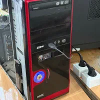 کیس کامپیوتر + مانیتور