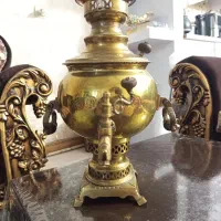 سماور زغالی مهره دار قدیمی