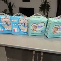 ۴ بسته پوشک سایز ۶ کودک آک