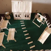 ماکت دارای برق کشی