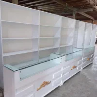 دکوردخانیاتk8قفسهk1ویترین پشت شیشه k7رگال