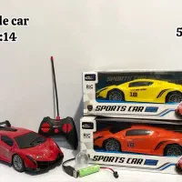 ماشین لامبورگینی ۲۵ سانتی کنترلی شارژی دودزا سرعتی