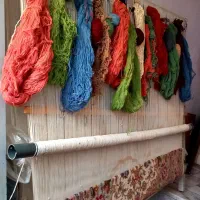 فرش دستبافت سنتی۳متری همراه نخ...