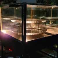 فر  تمام شیشه ای پیتزا و انواع کیک و شیرینی