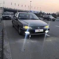 پژو پارس خاکستری مدل ۸۶ دوگانه