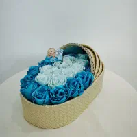 صندوقچه بله برون  باکس گل نوزادی باکس ولنتاین