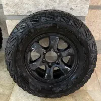 رینگ و لاستیک آفرودی سایز 16