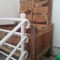 صندوق چوبی بزرگ