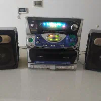 رادیو و ضبط دوکاست و دو لبه فلش خور