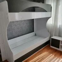 تخت دوطبقه کمجا مدل D-075S|تخت و سرویس خواب|رشت, حومه رشت|دیوار