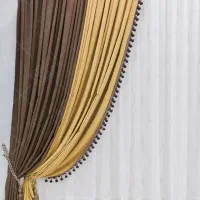 پرده نو مخملی اطلس ۲عدد