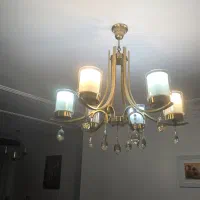 لوستر شیک شش شعله به