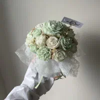 دسته گل شمع