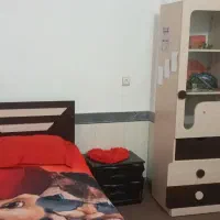 فروش تخت و کمد نوجوان|تخت و سرویس خواب|گلوگاه, |دیوار