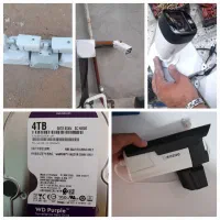 نصاب حرفهای دوربین مداربسته و دزدگیر