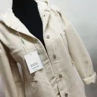 کت کتان کلاه دار داخل خزدار (کاپشن)|لباس|قم, مصلاء|دیوار