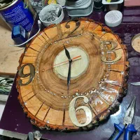 ساعت دیواری چوبی|ساعت دیواری و تزئینی|خوی, |دیوار