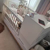 تخت کودک و نوجوان نونو کشوهای رو تخت پایه جدا|تخت و صندلی بچه|تهران, سنگلج (شاپور)|دیوار