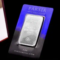 شمش نقره یک اونسی پارسیا با عیار 999.9 PARSIA|جواهرات|مشهد, عنصری|دیوار