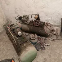 پمپ باد ایتالیایی قدیمی