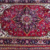 یه جفت فرش دستبافت هریس نقشه گلچین