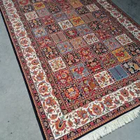 فرش ستاره کویریزد ایساتیس طرح خشتی