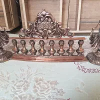 گارد جلو شومینه مس