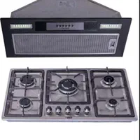 هود و گاز شیشه تکنو پارس vcs4220 استیل رومیزی|اجاق گاز و لوازم برقی پخت‌وپز|مشهد, توس (بلوار توس)|دیوار