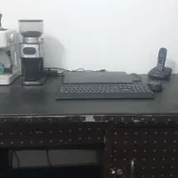 میز کامپیوتر فلزی روکش چرم|میز تحریر و کامپیوتر|مشهد, نرگس (شهرک غرب)|دیوار