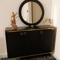 آینه کنسول و میز تلویزیون نو