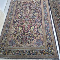 یک جفت فرش پشمی دست باف قدیمی عطیقه|فرش|شیراز, دست خضر|دیوار