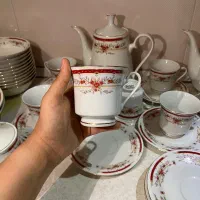 سرویس چینی ۱۲ نفره کمیاب قدیمی|ظروف سرو و پذیرایی|قم, بلوار امین و ساحلی|دیوار