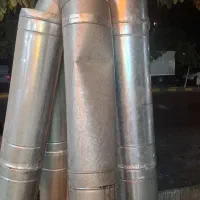 لوله  هواکش ورق ضخیم در حد نو