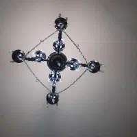 لوستر جنس استیل|لوستر و چراغ آویز|تبریز, |دیوار