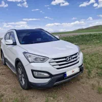 سانتافه ۲۰۱۴ سفید صدفی وارداتی بی رنگ