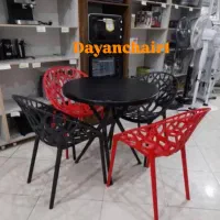 ست میز گرد و صندلی باغی آریا پلاست|میز و صندلی غذاخوری|اسلامشهر, زرافشان|دیوار
