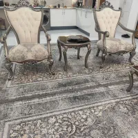 مبلمان هشت نفره کلاسیک|مبلمان خانگی و میز عسلی|شهریار, شهرک وائین|دیوار