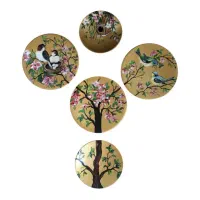 نقاشی روی ظروف سفالی