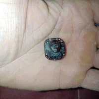 مهره باستانی یاقوت|کلکسیون اشیاء عتیقه|بوشهر, |دیوار