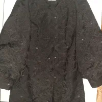 مانتو بلند عبایی آستین مهره دار پرسی|لباس|زابل, |دیوار