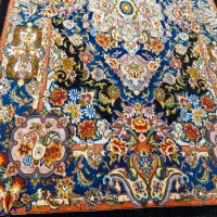 فرش زرنیم 50 رج سالاری|فرش|تبریز, |دیوار