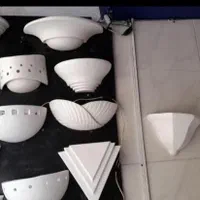 چراغ دیواری گچی|ریسه و چراغ تزئینی|تهران, جوادیه تهرانپارس|دیوار